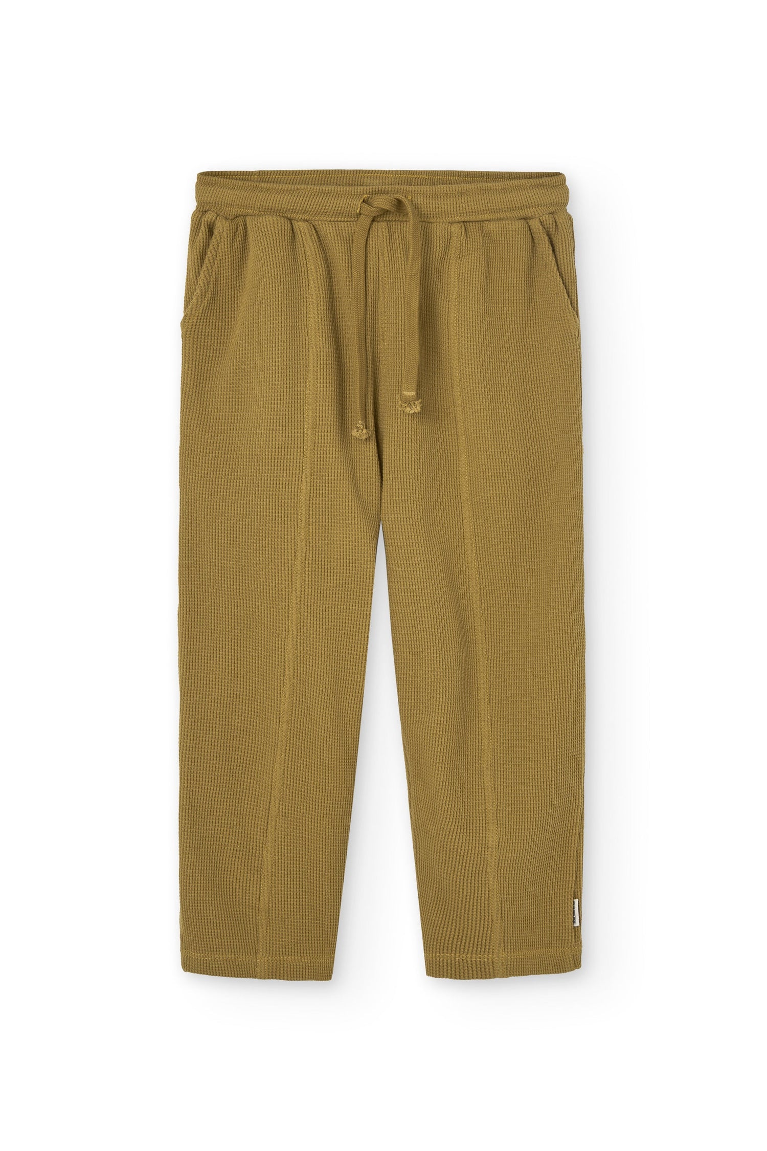 Kids' Hallow Waffle Pants Mustard