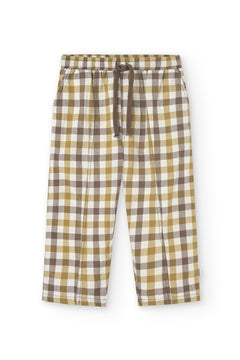 Kids' Hallow Pants Yellow Vichy