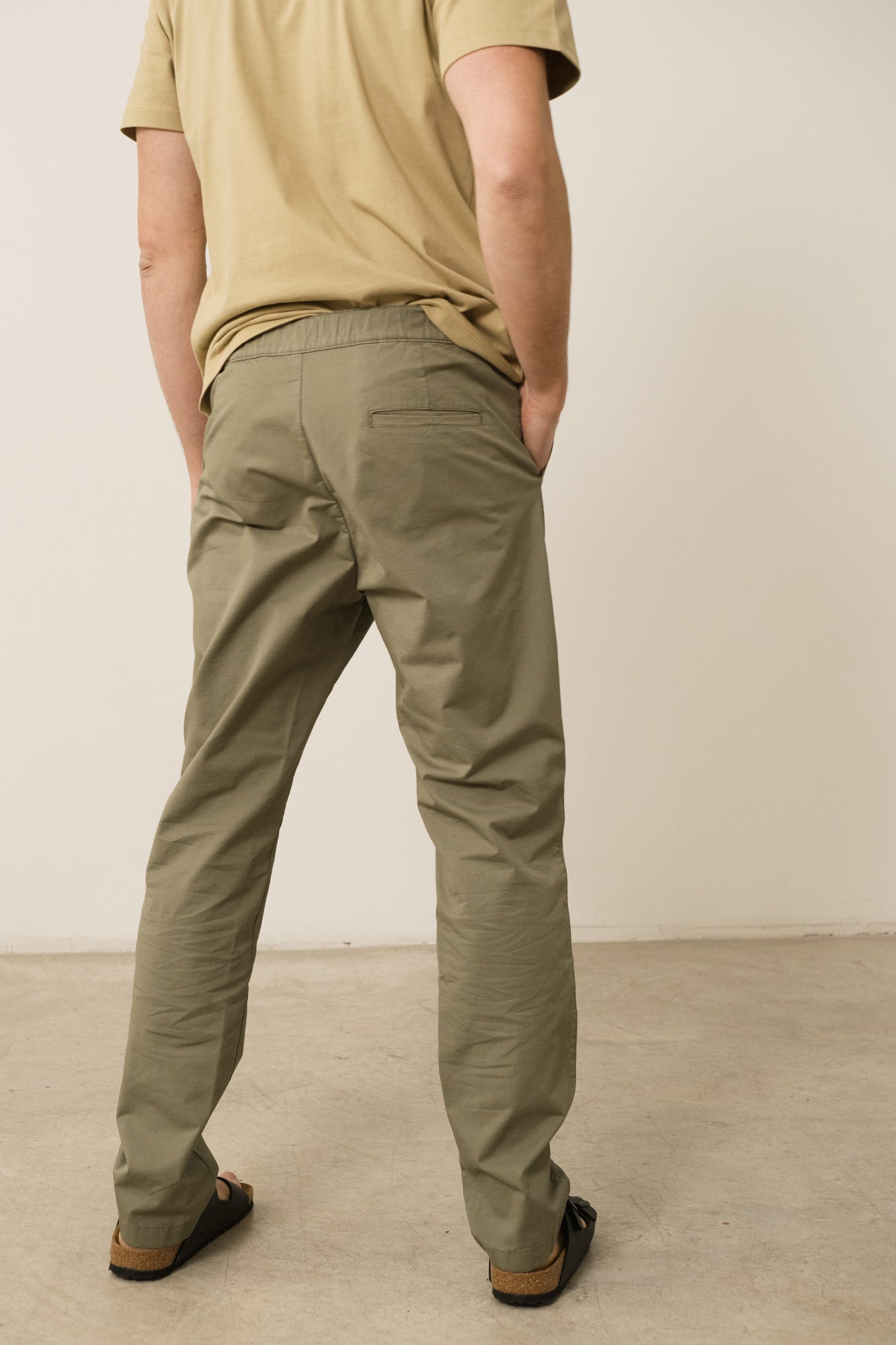 Men's Herman Linen Blend Chino Pants Green