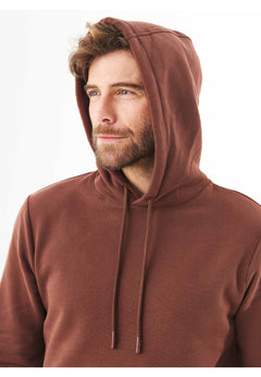 Hoolden Soft Touch Organic Cotton Hoodie Coffee Brown