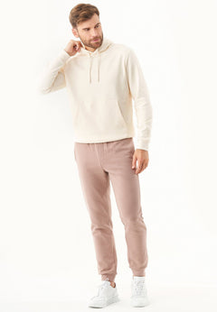 Hoolden Soft Touch Organic Cotton Hoodie Off White