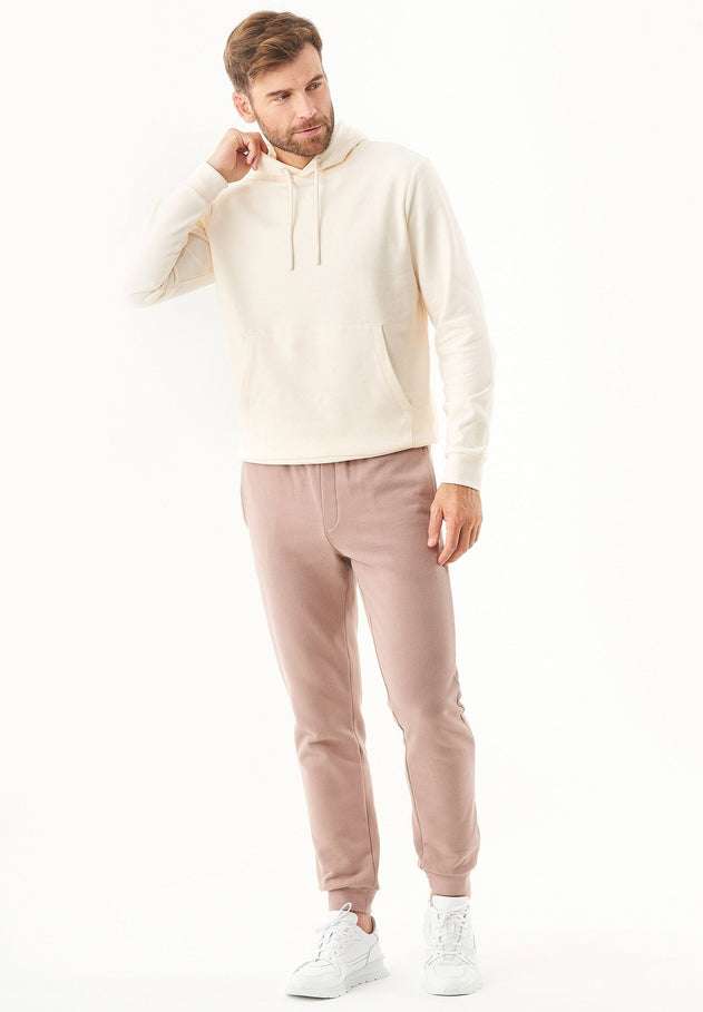 Hoolden Soft Touch Organic Cotton Hoodie Off White