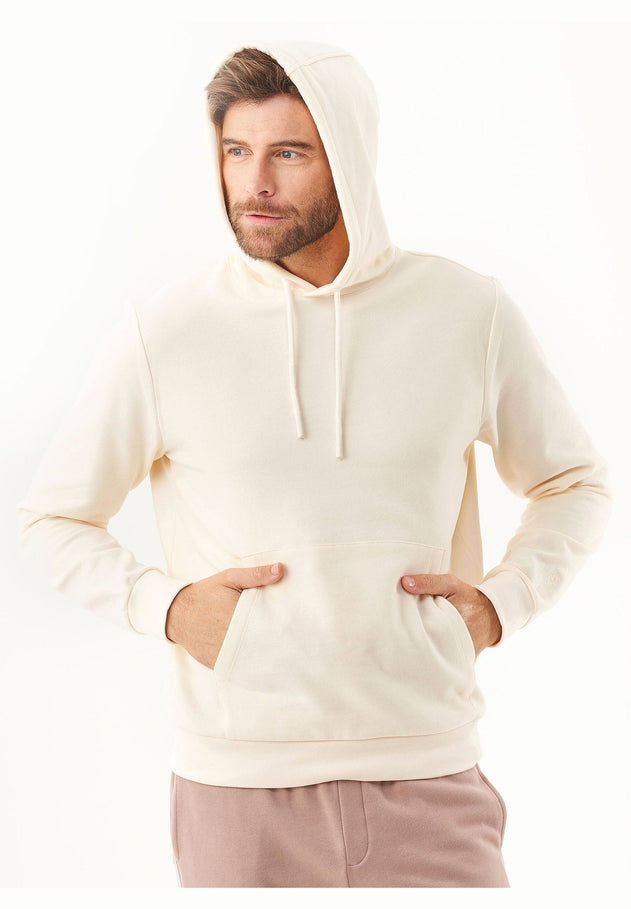 Hoolden Soft Touch Organic Cotton Hoodie Off White