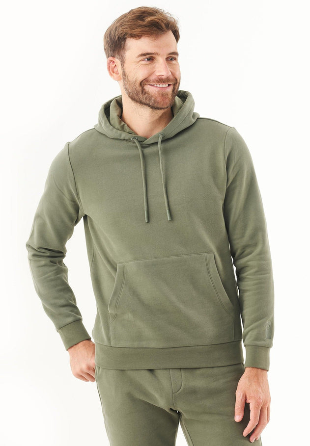 Hoolden Soft Touch Organic Cotton Hoodie Olive