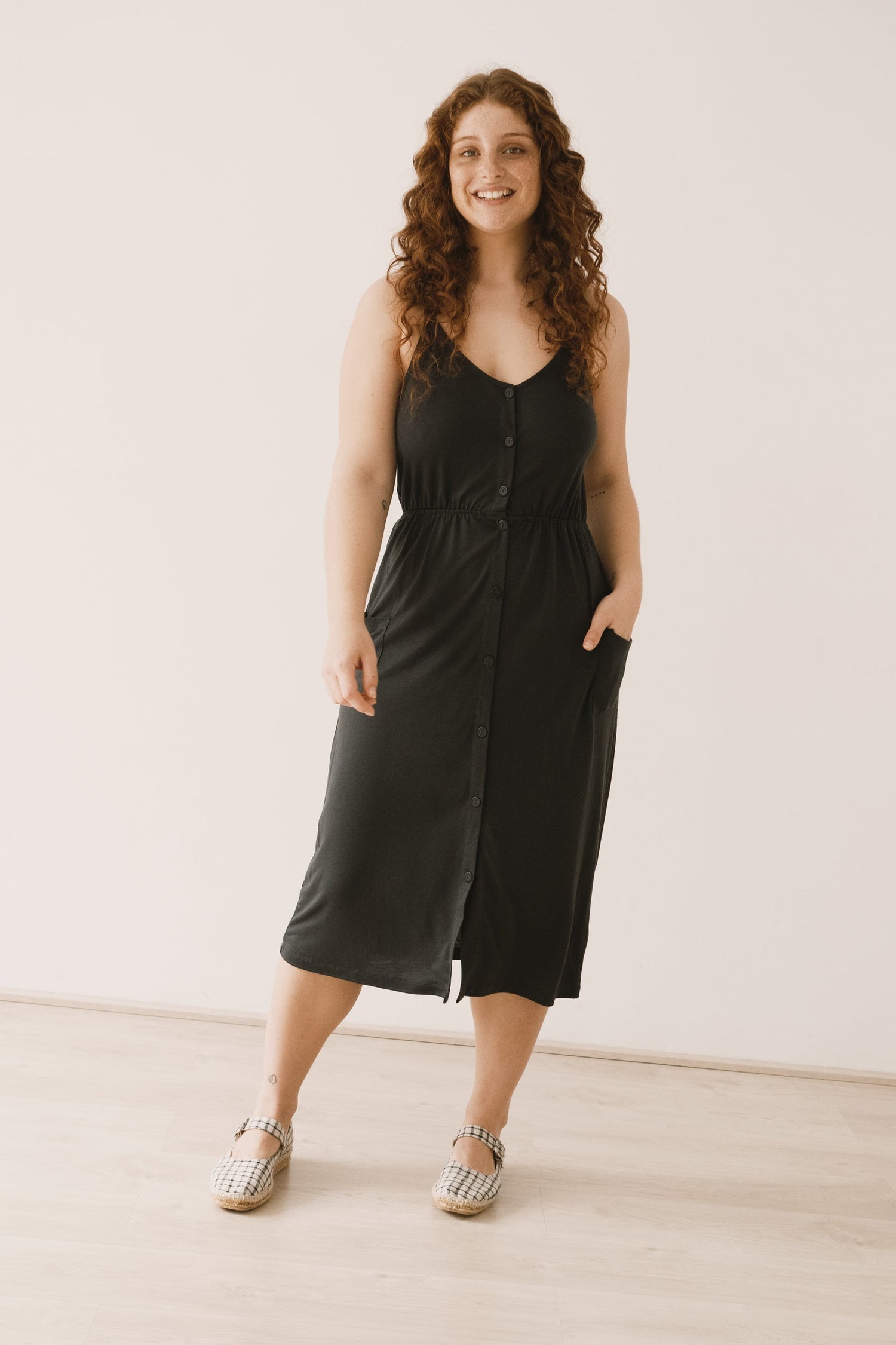 Hiara Midi Dress Black