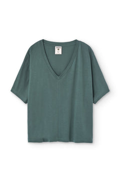 Hilda Short Sleeved Tencel T-Shirt Green