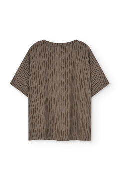 Hada Oversized T-Shirt Brown Bark