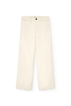 Hani Recycled Cotton Sailor Pants White
