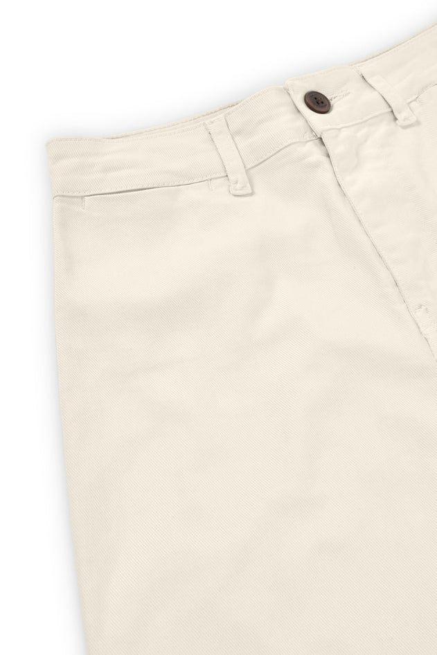 Hani Recycled Cotton Sailor Pants White