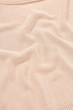 Haya Knitted Tencel Top Pink/White