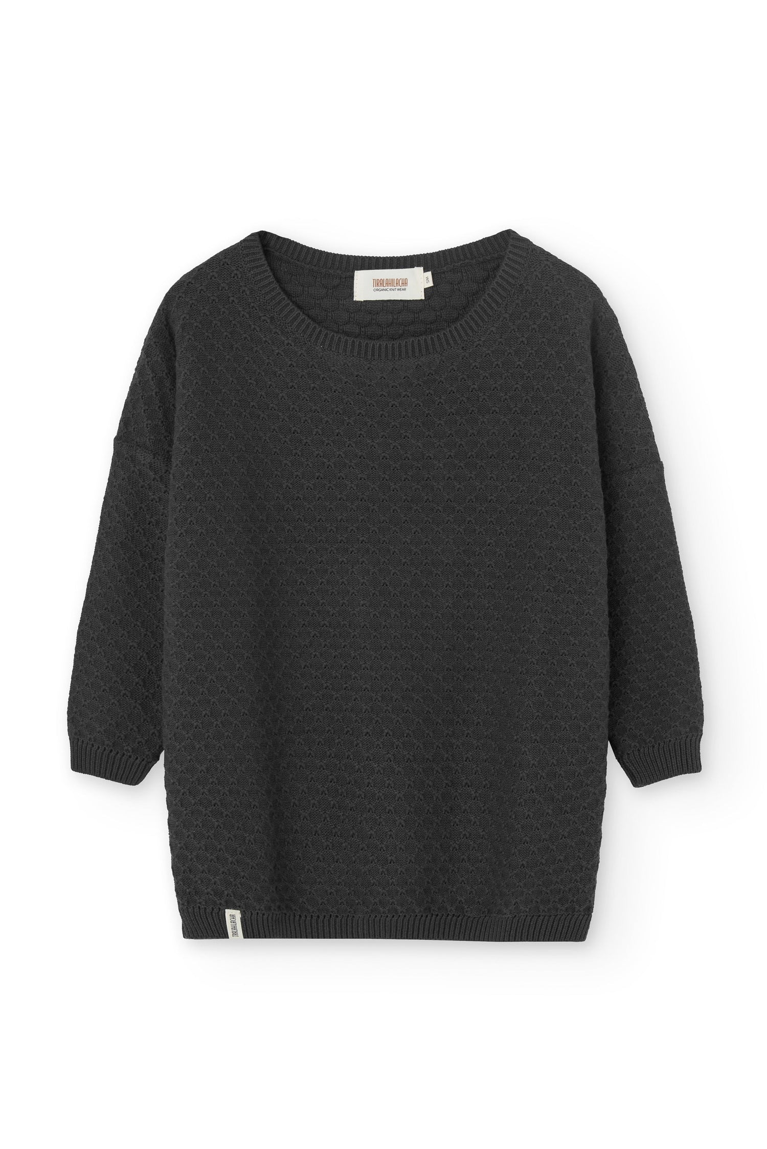 Hadi Organic Cotton Sweater Black