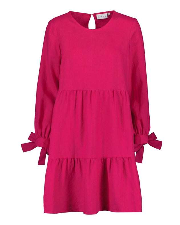 Hailey Dress Peacock Pink - IVALO.COM