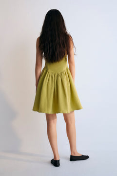 Women's Hera Short Sleeveless Dress Palm