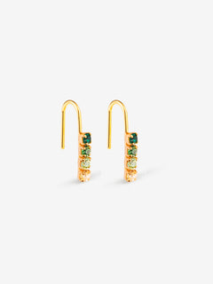 Hugo Earrings Green