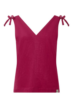 Celia Organic Cotton Top Berry