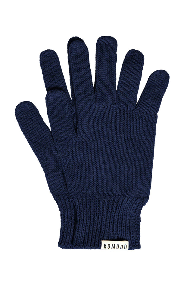 City Organic Cotton Gloves Navy