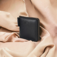 Kivik Apple Leather Small Zip Wallet