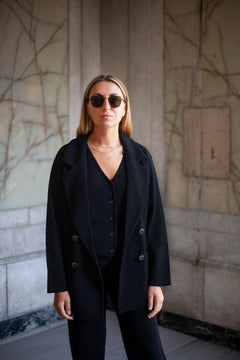 Ora, Forza & Galante Merino Co-ord Black