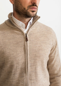 The Rodna 100% Wool Cardigan Cream