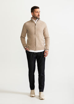 The Rodna 100% Wool Cardigan Cream