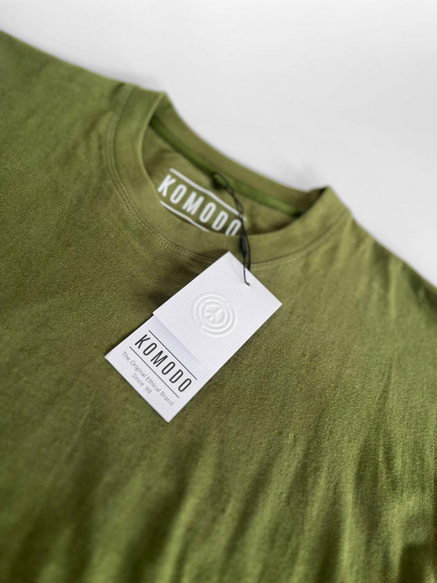 Fonda Organic Cotton Dress Green