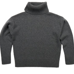 RHEA094 Heavy Merino-Cashmere Turtleneck Grey