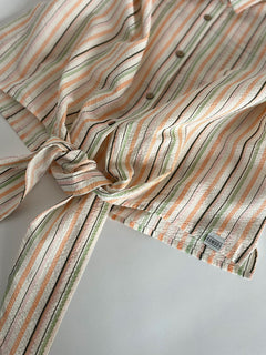 Jungle Organic Cotton Shirt Candy Stripe