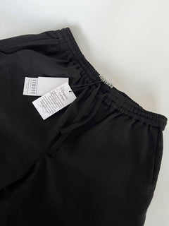 Jerry Linen/Cotton Shorts Black