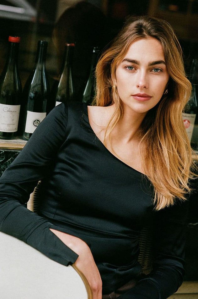 Azalea Top Black