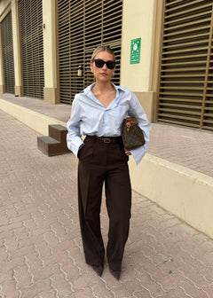 Jagger Tailored Trousers Brown