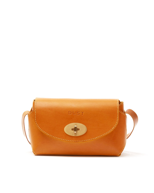 The Small Box Leather Bag Yellow