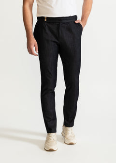 The Dobroesti Elegant Jeans Dark Blue