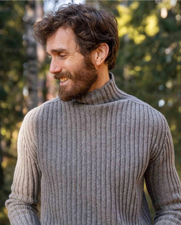 Utö Wool Sweater +length Grey