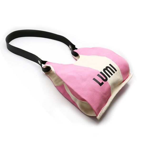 Canvas Supermarket Bag Small Pink