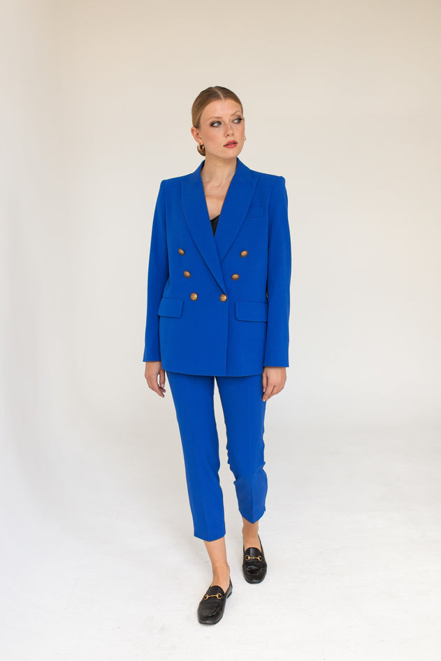 Cigarette Pants Sapphire