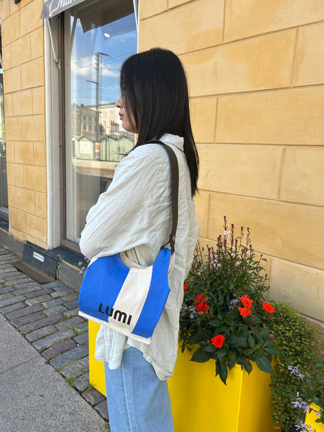 Canvas Supermarket Bag Small Natural