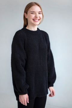 Melody Mohair Jumper Black