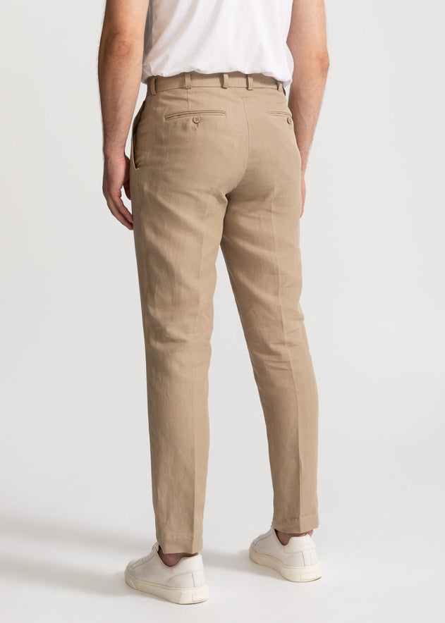 The Romana Linen Trousers Sand