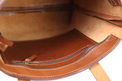 Leather Tote Mod 147 Brown