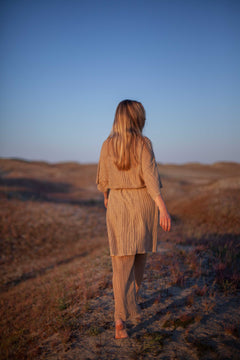 Sole Linen Beach Dress Sand