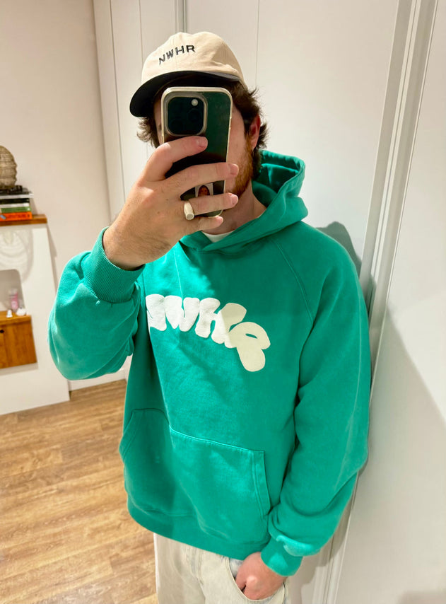 Bubble Hoodie Green