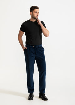 The Dacian Corduroy Trousers  Royal Blue