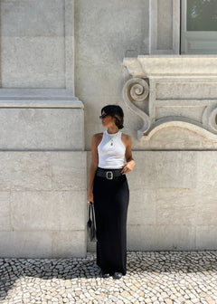 Camille Maxi Skirt Black