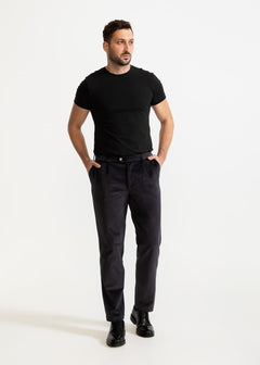 The Dacian Corduroy Trousers  Grey