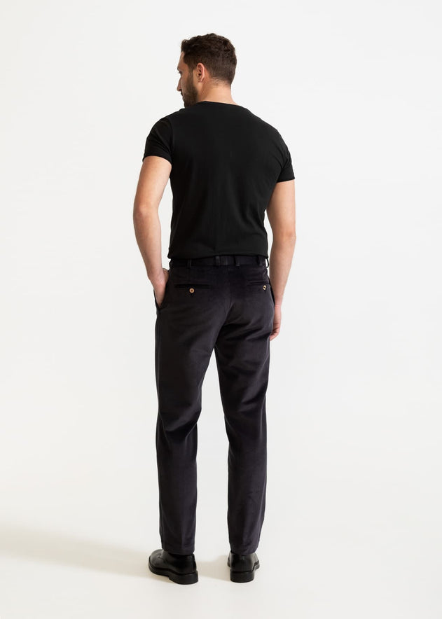 The Dacian Corduroy Trousers  Grey