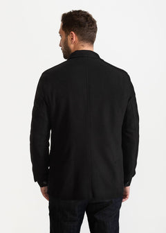 The Safari Wool Jacket  Black