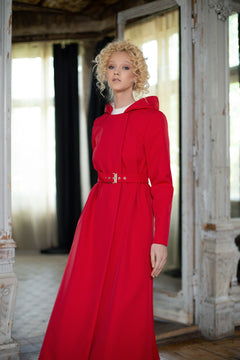 Classic Raincoat Red