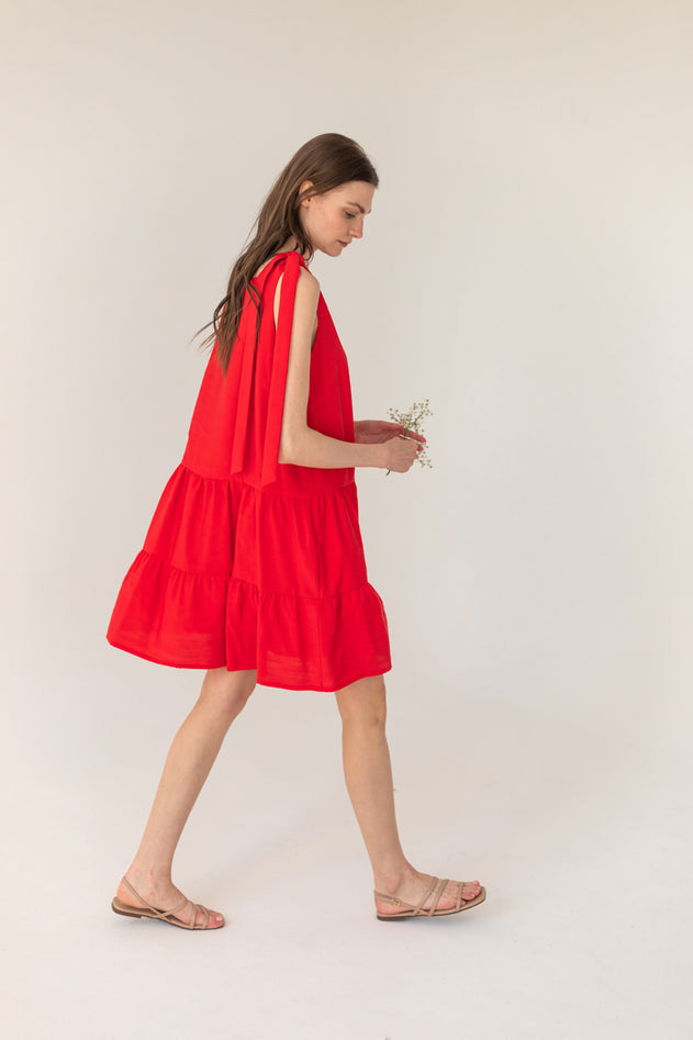 Enteliér Summer Dress Red