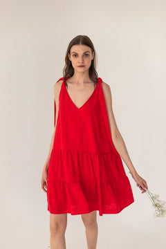 Enteliér Summer Dress Red