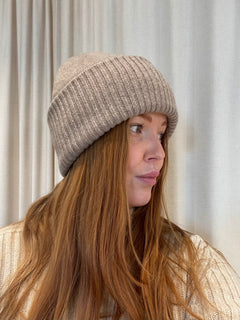 Fiskö Merino Beanie Reed Brown